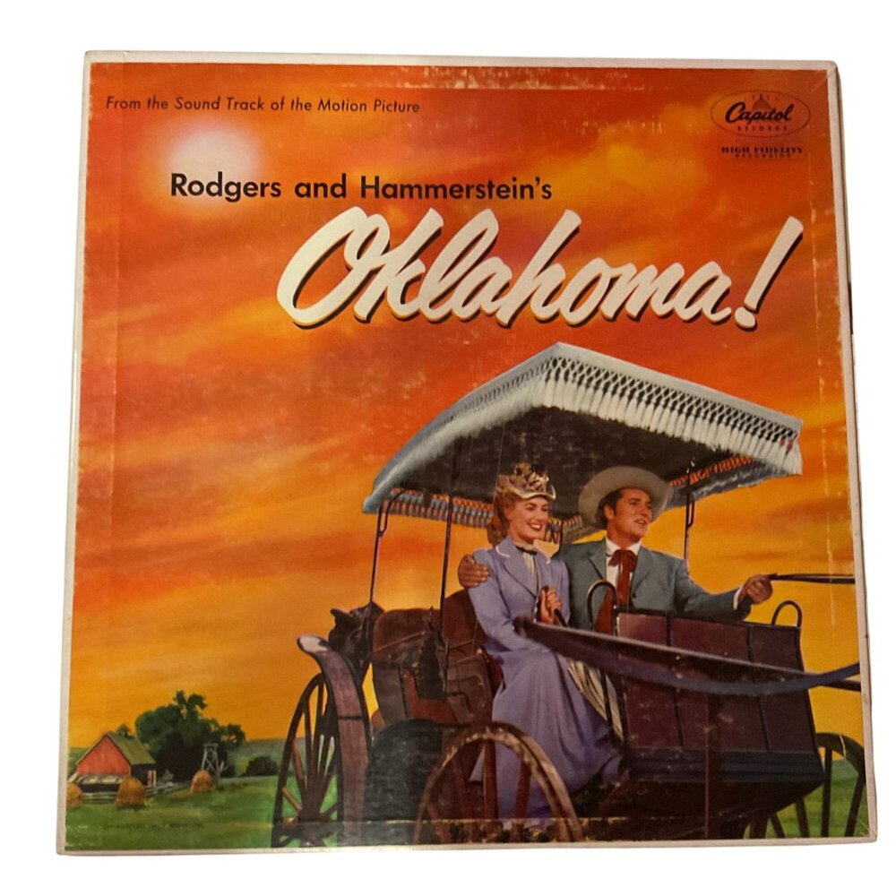 Rodgers & Hammerstein's Oklahoma Soundtrack Vinyl Record LP Capitol Records 1955